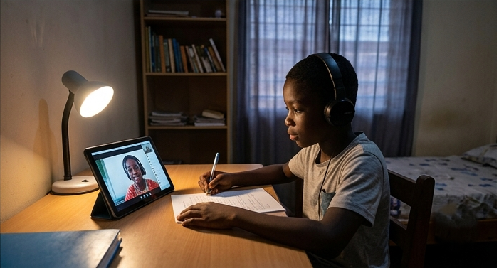 Student online learning
